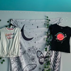 Cat & jack 7/8 shirts selling them together